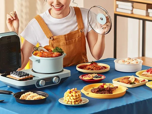 三合一早餐机_早餐机一人食_东菱四合一早餐机