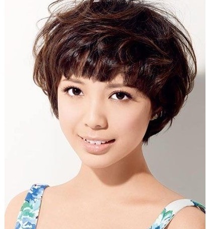 卷发棒使用方法_短发卷发棒内扣梨花头_DIY卷发教程