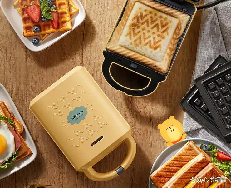 小熊电器多功能早餐机_小熊面包机质量怎么样_小熊多功能三明治机评测