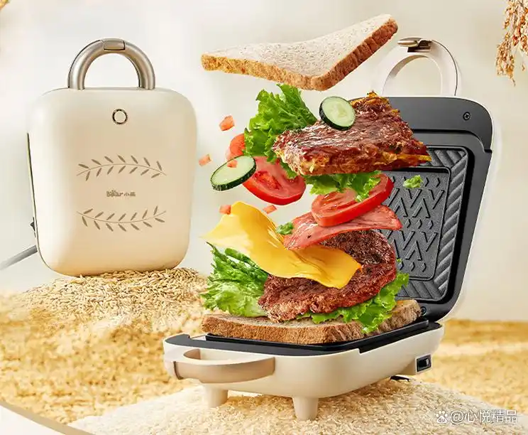 小熊面包机质量怎么样_小熊多功能三明治机评测_小熊电器多功能早餐机