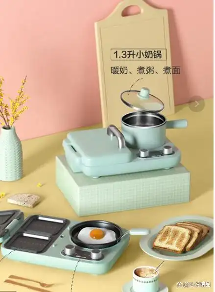 小熊电器多功能早餐机_小熊面包机质量怎么样_小熊多功能三明治机评测