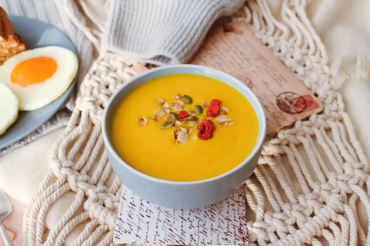 自制南瓜小米糊_破壁机南瓜粥的做法_南瓜糊做法教程