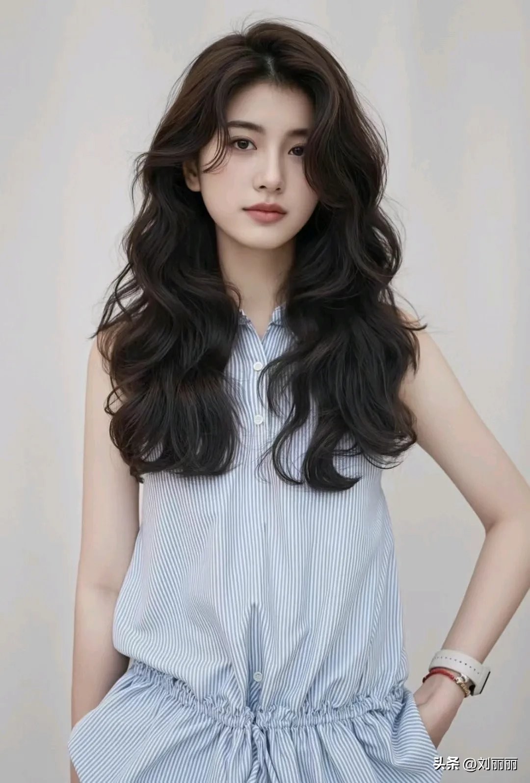 用卷发棒卷大卷的方法_大波浪卷发风格密码_大波浪卷发脸型适配