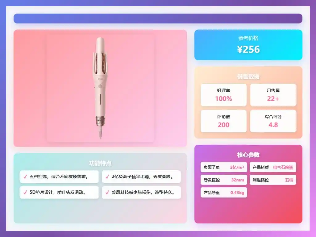 乐程式32mm卷发棒推荐_蛋卷卷发棒哪种好_女卷发棒买哪个牌子好