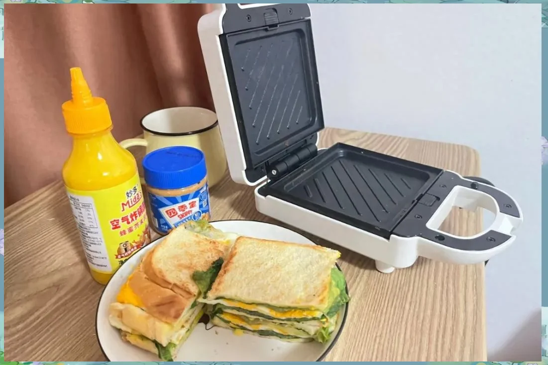 早餐机痛点_蛋包肠机实用性分析_早餐三明治机使用体验