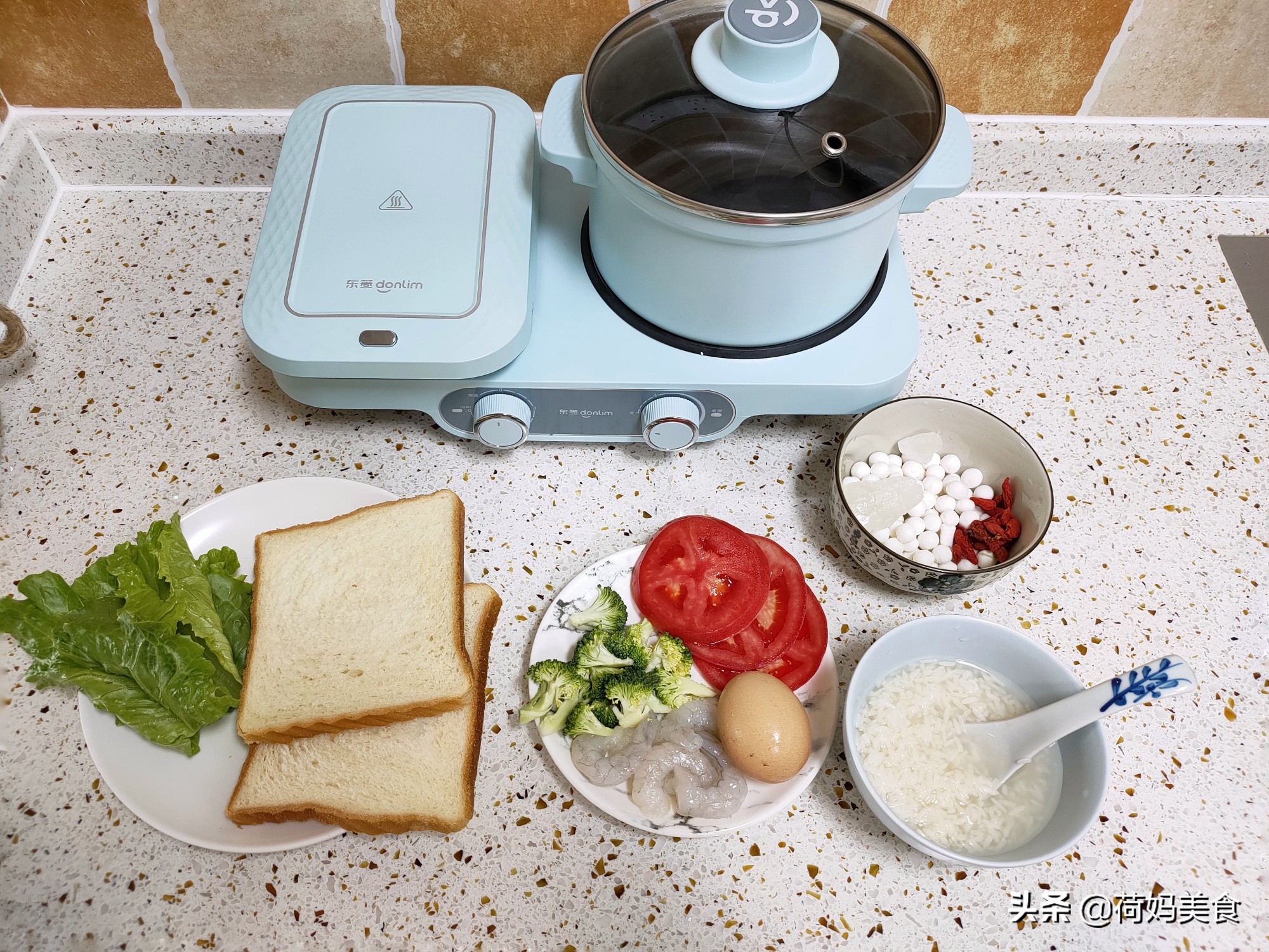 早餐机做三明治_三明治机早餐机_快手营养三明治早餐做法