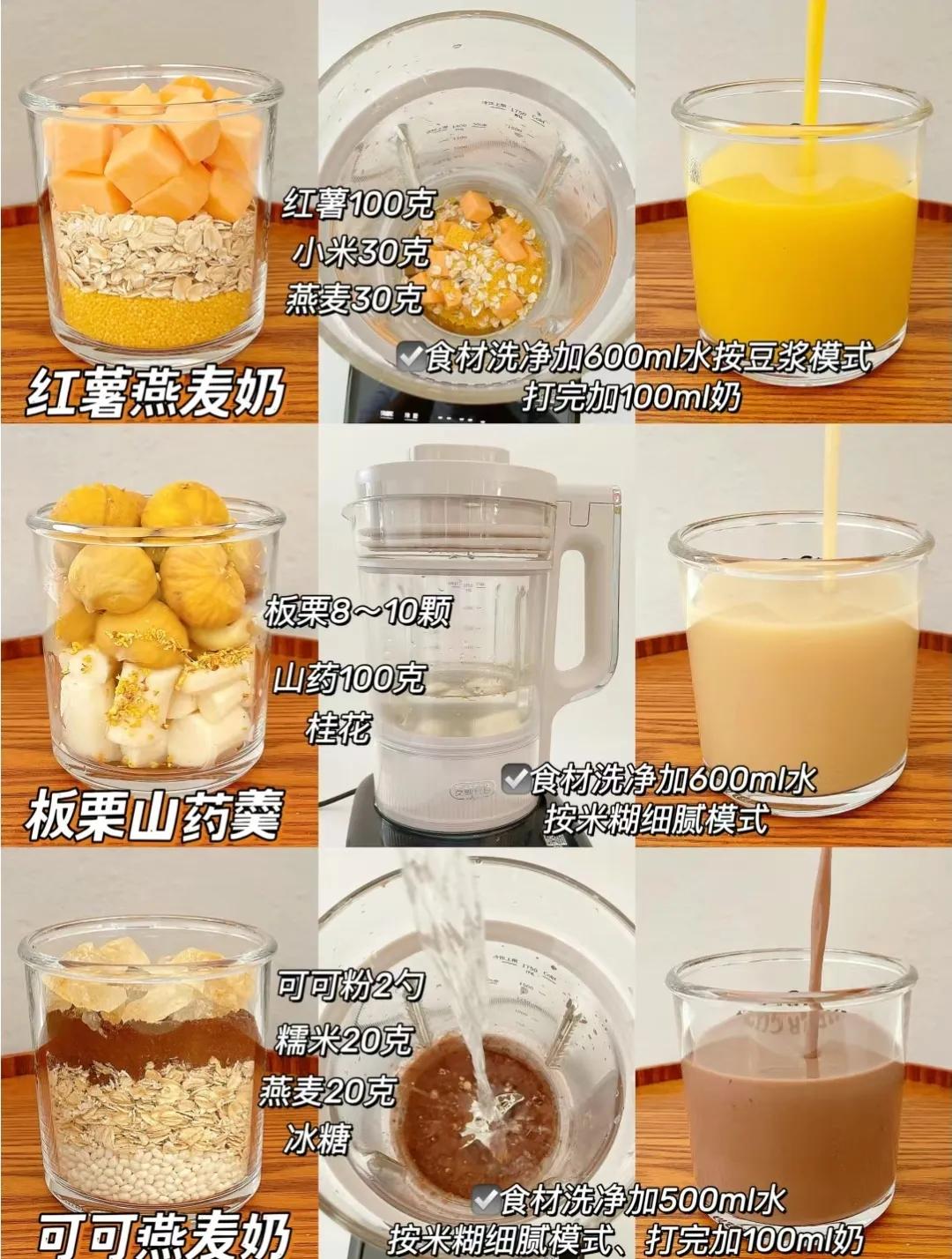 最全破壁机食谱_香浓玉米汁_香芋紫薯奶_破壁机食谱大全