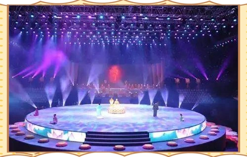 舞台灯光配置_台口外灯具设置_舞台灯控台排列