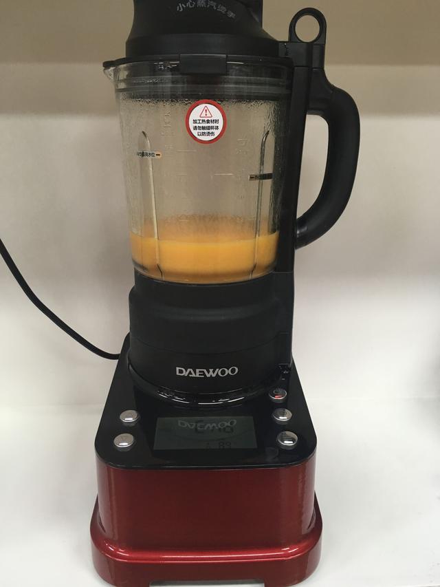 大宇IH破壁机胡萝卜山药糊教程_破壁机制作辅食食谱_韩国大宇IH破壁机制作宝宝辅食