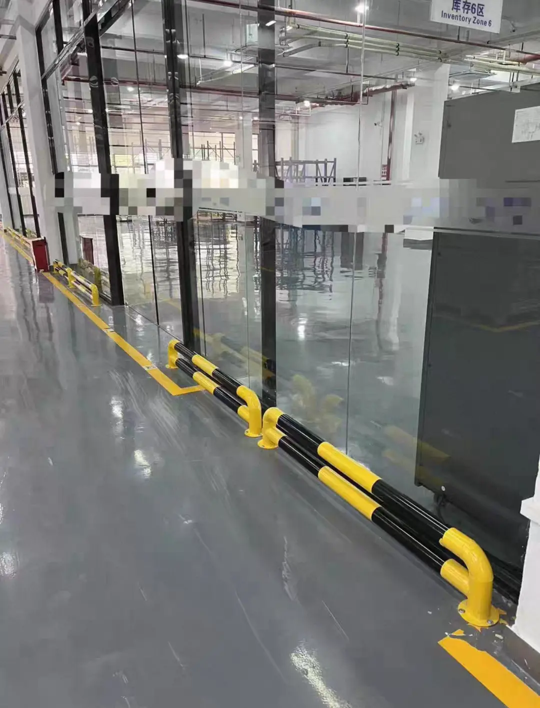 防撞桶布局_防撞柱厂家_车间安全规划_智能防撞系统