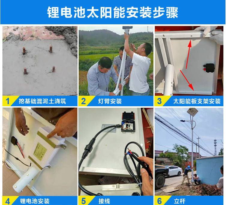大路灯怎么安装_农村太阳能路灯安装步骤_太阳能路灯施工方案详解