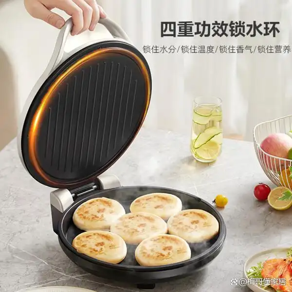 早餐机煮蛋器价格_早餐机性价比高推荐_美的电饼铛双面加热