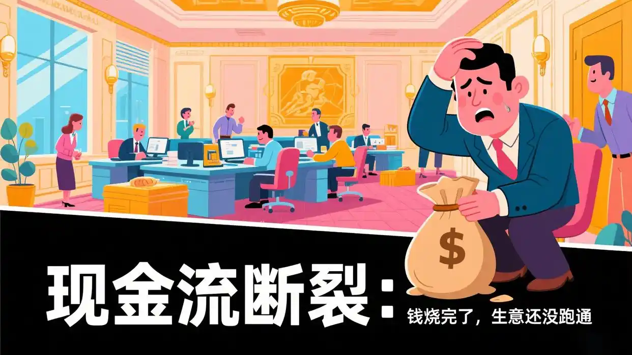 解决现金流断裂问题_创业 失败原因_避免伪需求