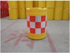 防撞桶批发_生产防撞桶吹塑工艺 高度800mm直径600mm 进口高强度环保塑料