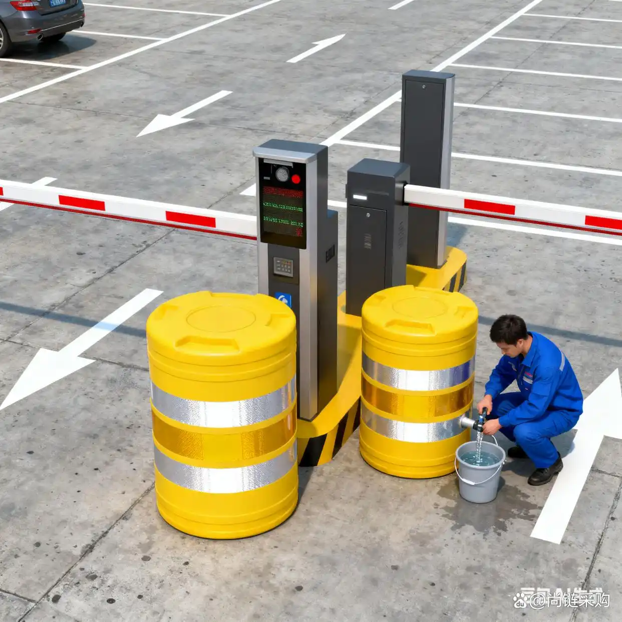 防撞桶安放_防撞桶种类_防撞桶作用