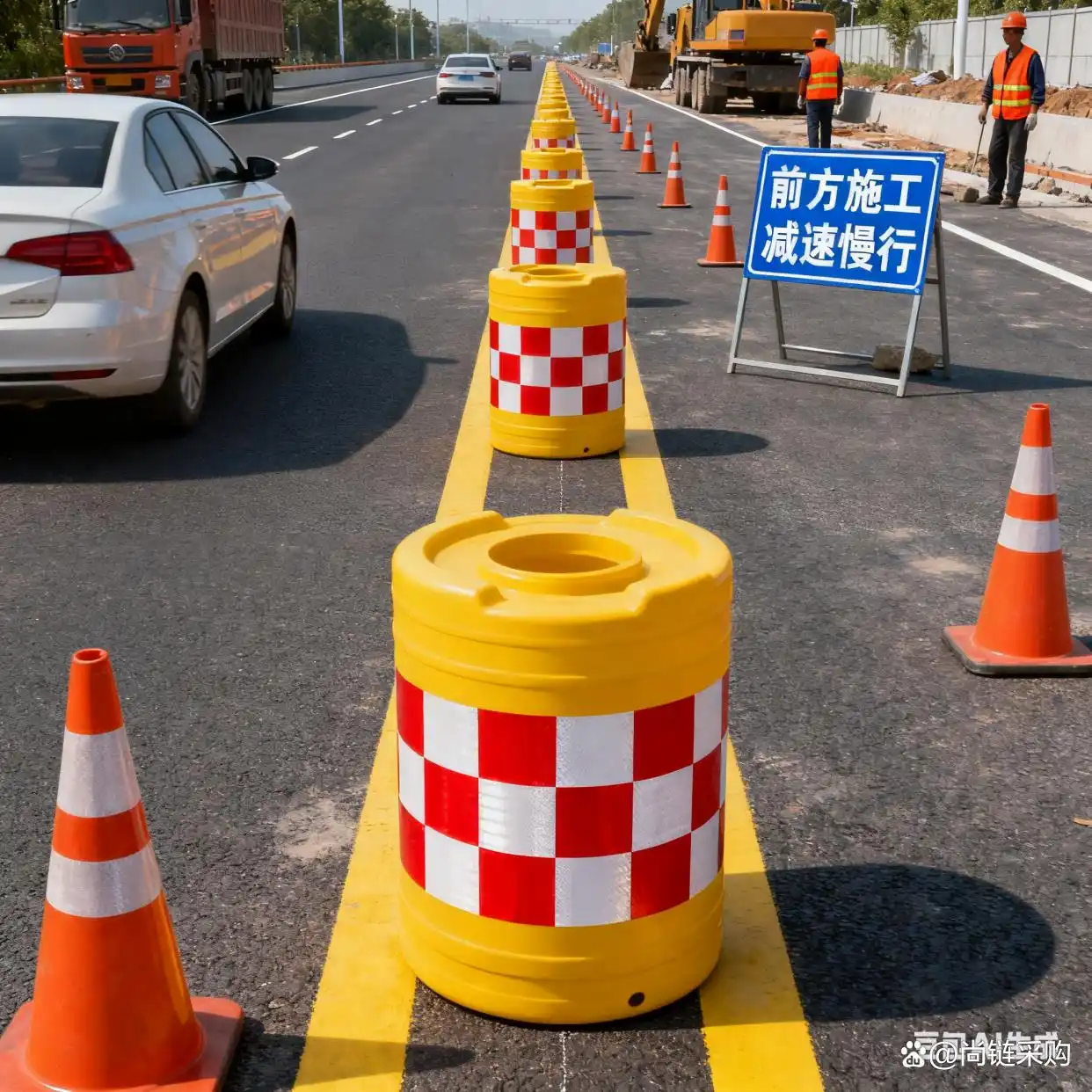 防撞桶安放_防撞桶种类_防撞桶作用