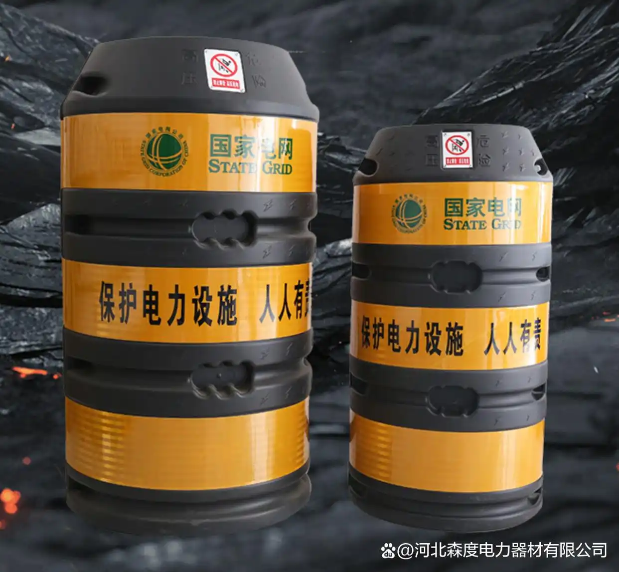 电杆防撞桶安装_电线杆防撞桶_防撞桶作用