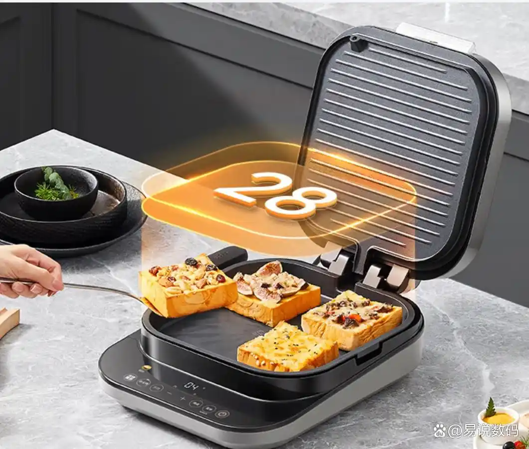 美的三明治机性能分析_三明治机早餐机_美的早餐机选购指南
