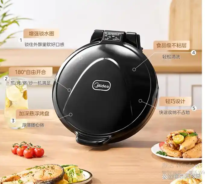 美的三明治机使用注意事项_三明治机早餐机_美的三明治机型号比较