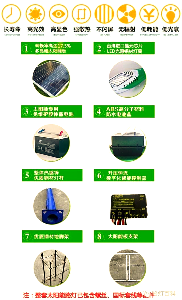 太阳能路灯系统组成_太阳能路灯安装方法_大路灯怎么安装