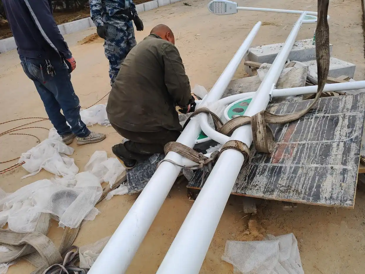 路灯安装顺序_大路灯怎么安装_路灯施工步骤