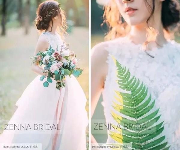 轻婚纱风格_轻婚纱_森系文艺婚纱