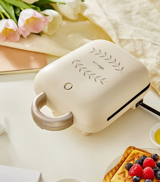 早餐机快速方便美味_小熊早餐机3分钟双面烤_小熊多功能早餐机