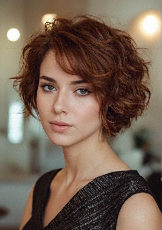 短卷发打理技巧_推荐好用的卷发棒_短卷发造型