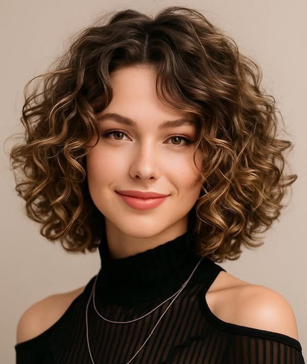 短卷发造型_短卷发打理技巧_推荐好用的卷发棒