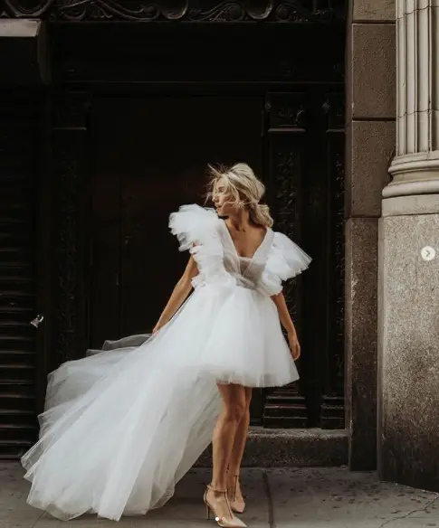 轻婚纱_轻婚纱推荐_膝上短婚纱