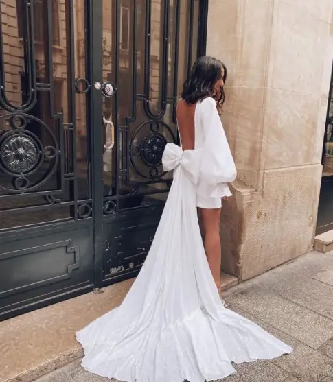 膝上短婚纱_轻婚纱_轻婚纱推荐