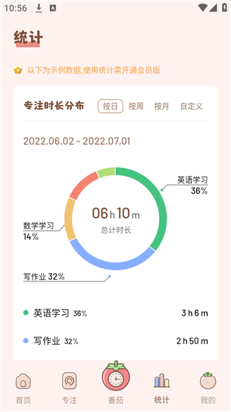 番茄时钟app_专注计时器待办事项_番茄钟日程管理
