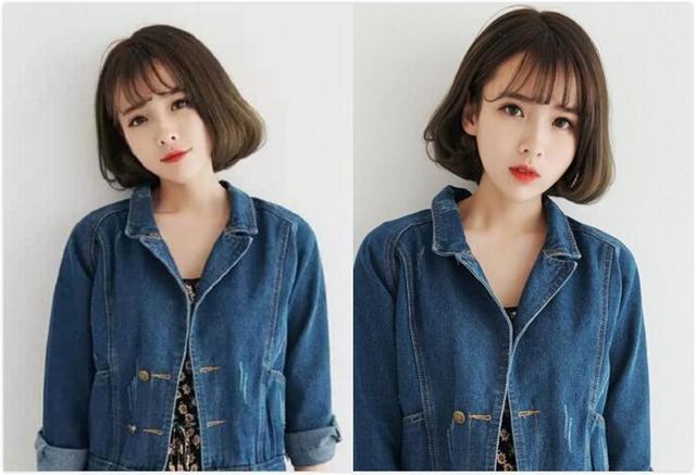 日韩梨花头流行趋势_梨花头发型设计_用卷发棒做梨花头