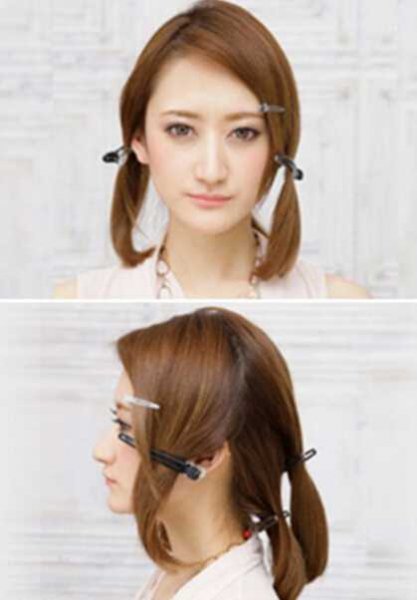 短发卷发棒教程图解_怎样用卷发棒卷短发_短发如何使用卷发棒