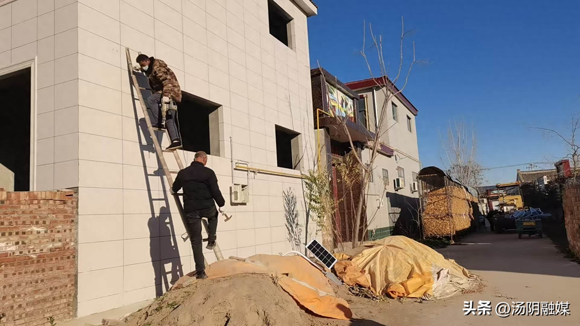 大路灯安装_胡同照明无死角_太阳能路灯安装