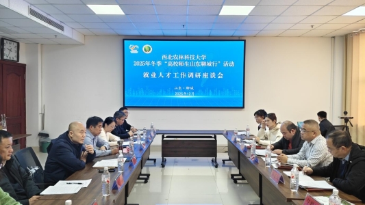 就业人才服务工作调研座谈会_西北农林科技大学_西北农林科技大学聊城行