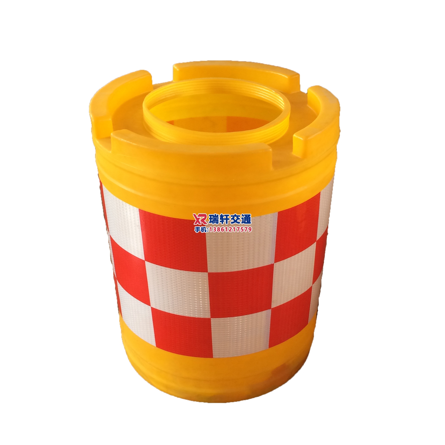 防撞桶变成废物桶 黄色桶用途 防撞桶正确使用_防撞桶摆设