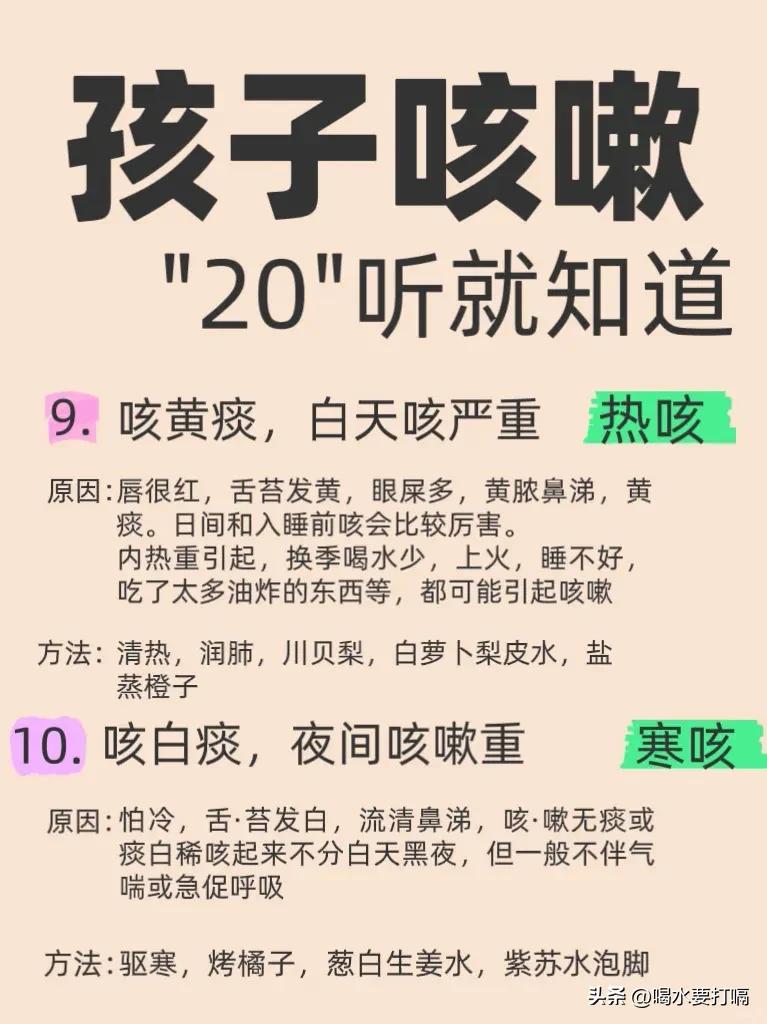 宝宝咳嗽出虚汗易惊_不同类型咳嗽家庭护理方法_孩子咳嗽声音判断