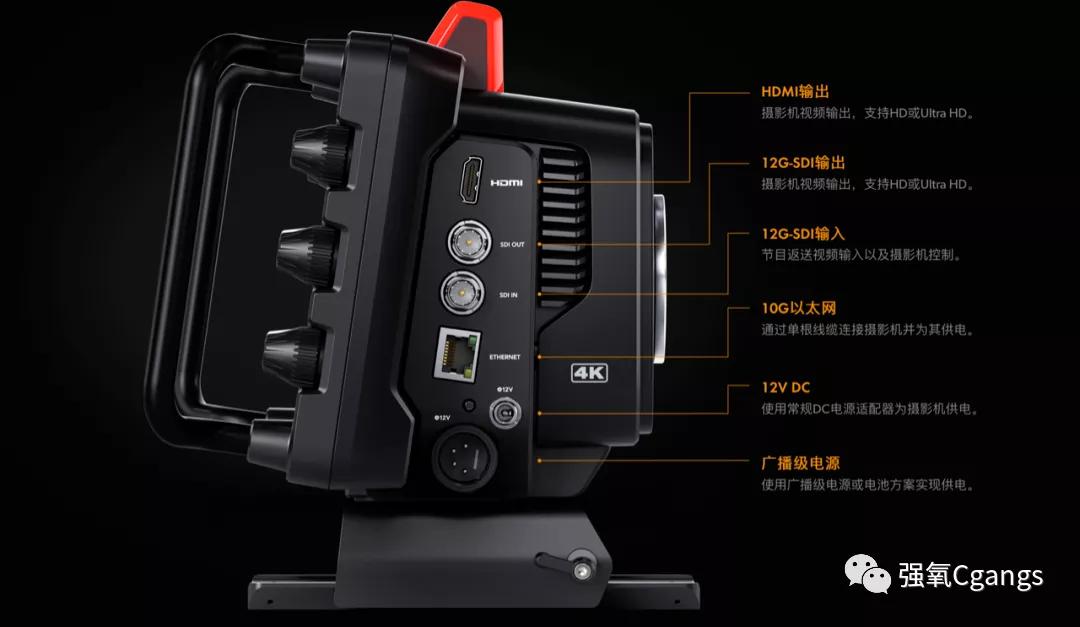 Blackmagic Studio Camera 4K Plus_讯道电影机_Blackmagic Studio Camera 4K Pro
