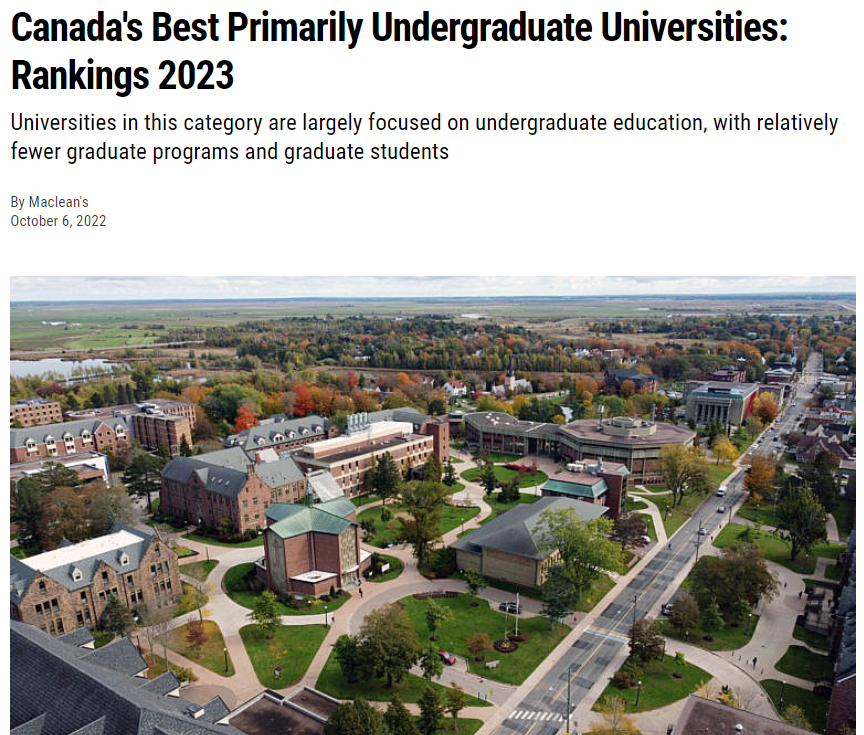 加拿大医博类大学排名_麦考林杂志2023加拿大大学排名_加拿大新闻传播学排名