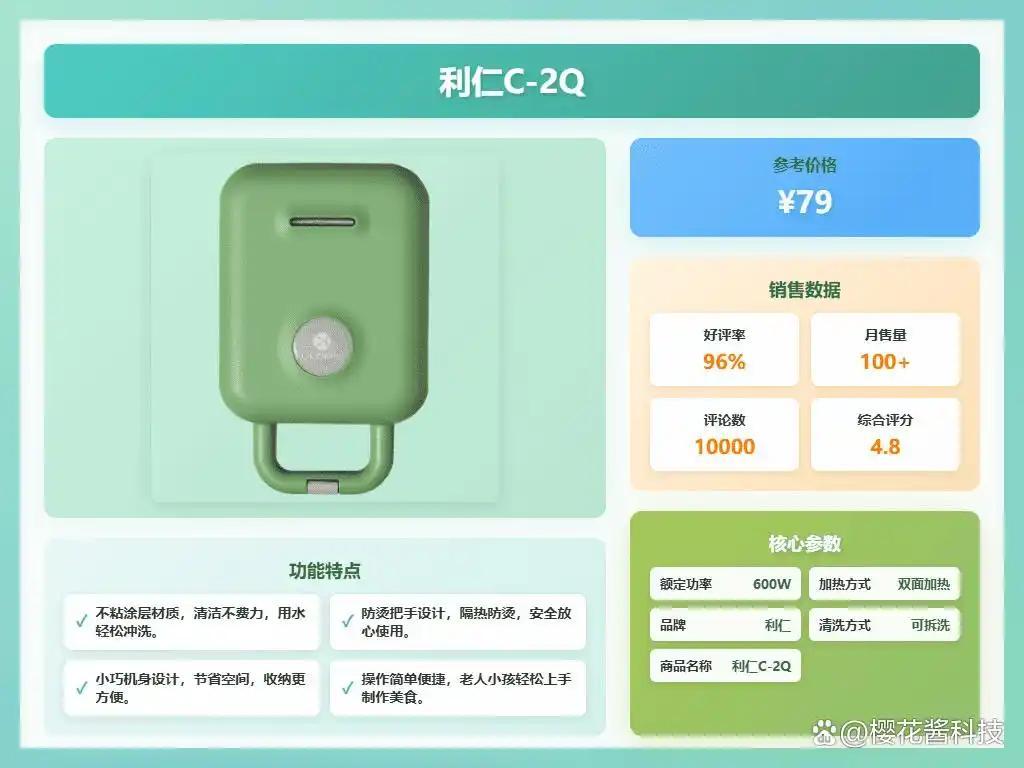 好用又方便三明治早餐机推荐_三明治早餐机排行榜前十名_三明治机美味早餐