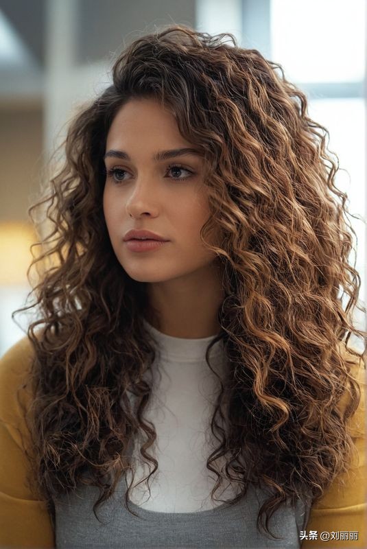 复古波浪卷造型_自然卷发打理技巧_如何用卷发棒卷大波浪