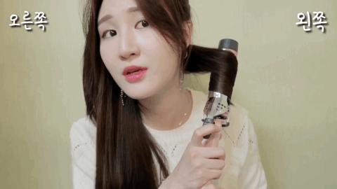 卷发棒怎样卷头发好看_内卷外卷方法_卷发棒分区技巧