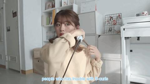 卷发棒分区技巧_内卷外卷方法_卷发棒怎样卷头发好看