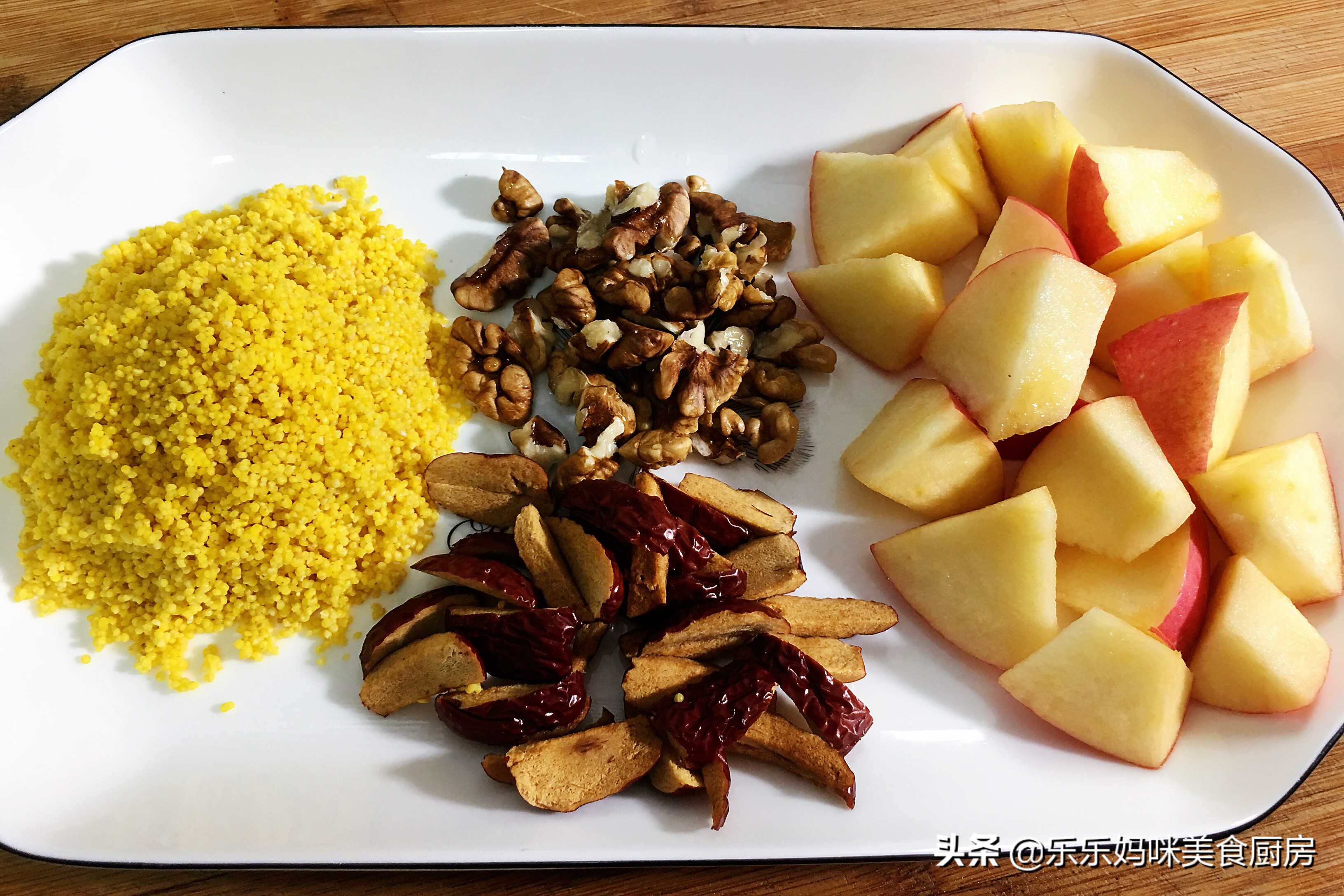 婴儿破壁机食谱大全_家常苹果红枣小米米糊做法_冬季破壁机食谱