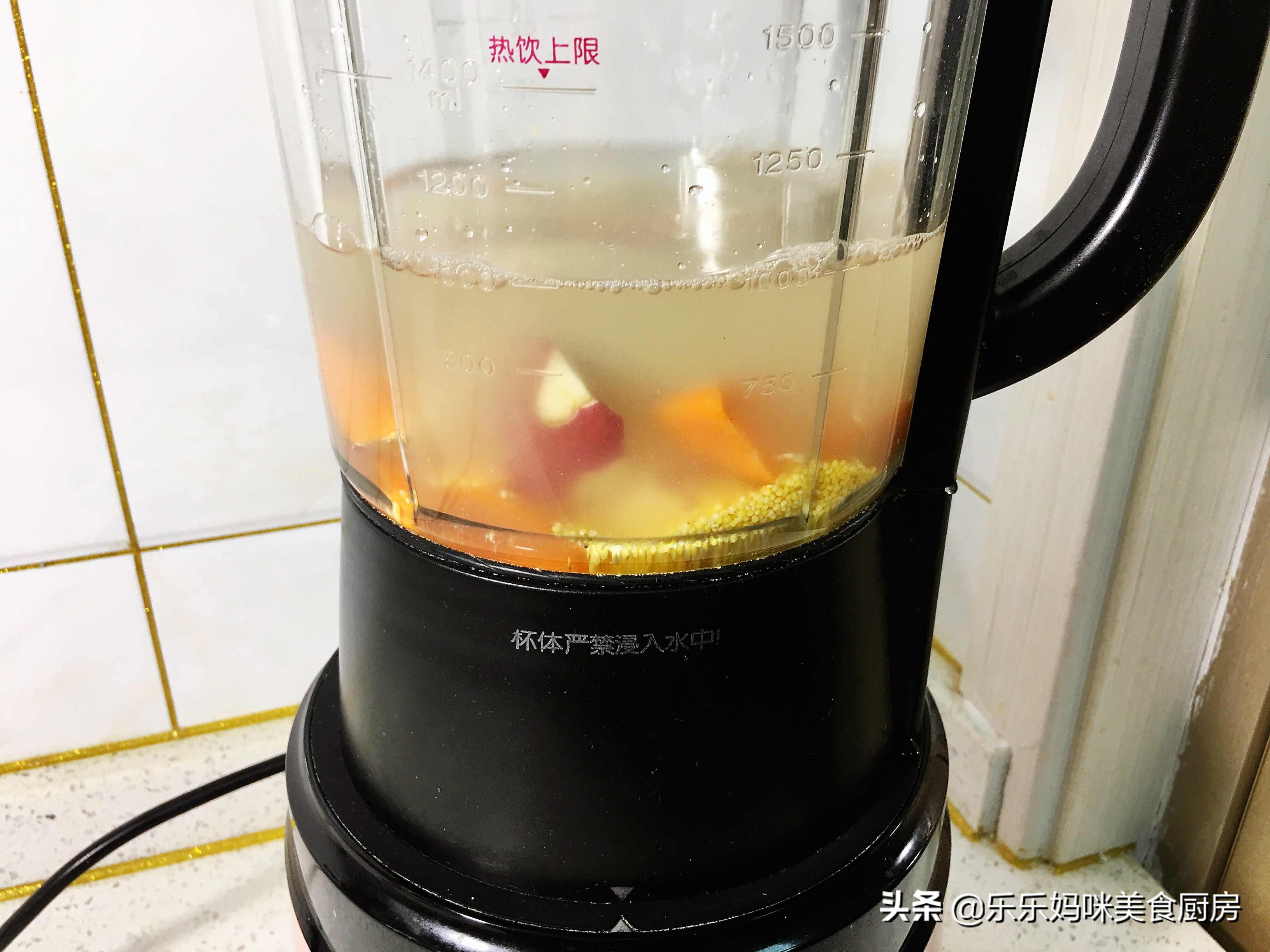 秋冬破壁机食谱_红薯核桃红枣小米糊做法_婴儿破壁机食谱大全