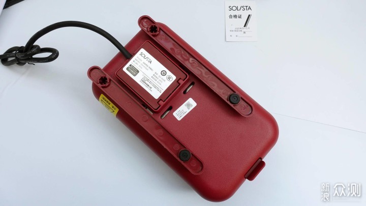 复古双色定时旋钮三明治机_三明治机美味早餐_九阳独奏三明治机