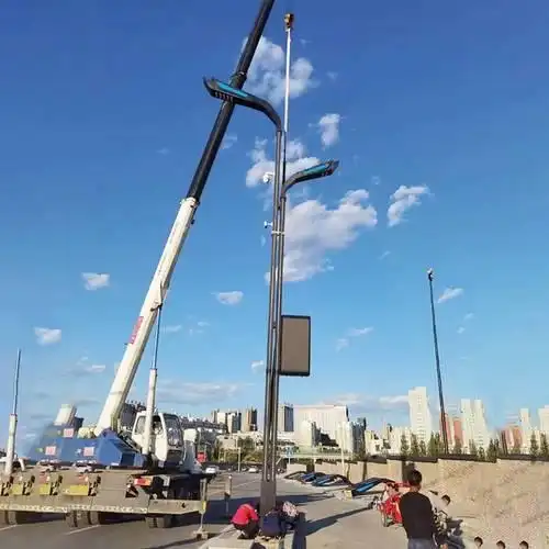 大路灯如何安装_太阳能路灯安装步骤_太阳能路灯地基浇注教程