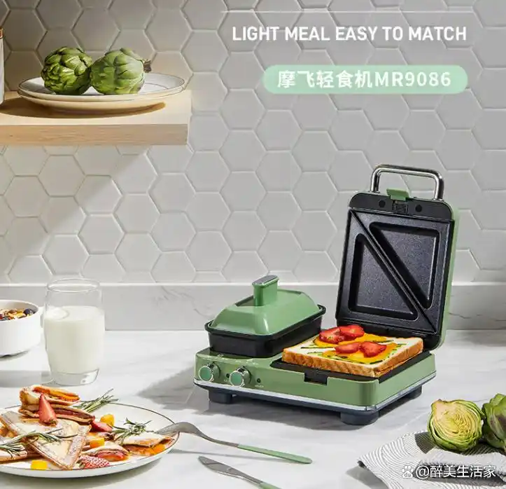 三明治机早餐机_小熊三明治早餐机推荐_性价比高的三明治早餐机
